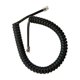 thumbnail image 5 of Methold Amplia aplicación con buena elasticidad: cable duradero para suministros telefónicos Cable de resorte de PVC y PP negro 4 núcleos 2 metros 2Conjunto, 5 of 6