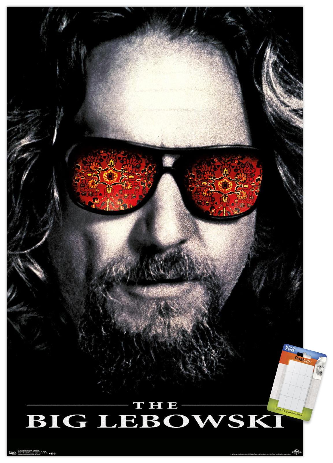 The Big Lebowski One Sheet Premium Poster and Poster Mount Bundle