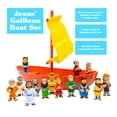 thumbnail image 2 of BibleToys Galilean Boat with Jesus and the Apostles 15 Piece Play Set for Children, 2 of 8