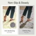 thumbnail image 5 of DEORAB 2x3 Area Rugs Persian Mint Green Low Pile Lightweight Machine Washable Non Slip Doormat for Entryway, Front Door, Kitchen, Bathroom, 5 of 8