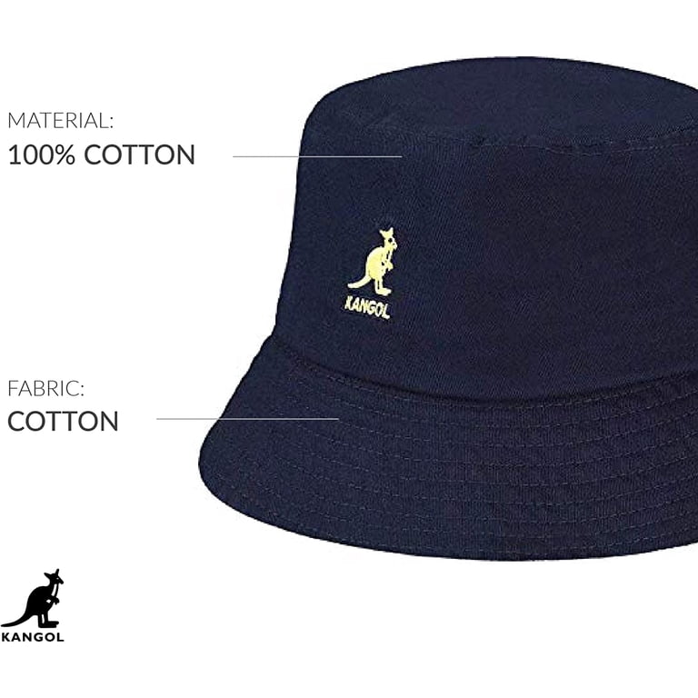 Kangol Men, Women Washed Bucket Hat X-Large Navy - Walmart.com