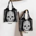 thumbnail image 3 of XMXT Canvas Tote Bag, Cosmic Skull Design Print Large Handbag for Women, Shopping Working Travel, 3 of 7