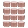 thumbnail image 4 of Raindrops 12Pcs Empty Candle Containers Pink Aluminum Tins for Diy Enthusiasts Bulk, 4 of 8