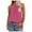Pink, variant on Beach Vacation Clothes for Women Camp Top Women Cute Blouses Stripe Top Leather Corset 4 1 Bra Shelf Breastfeeding Carry Camisole Memory Foam Camisole Organic Summer Hanging Neck Vest Black 2XL