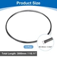 thumbnail image 2 of Uxcell 3 Pack99.95% High Purity Tungsten Wire, 0.06mm Dia x 3 Meter Length Metal Coil, 2 of 6