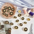 thumbnail image 4 of Alloy 24pcs Metal Blazer Button 3 Size Antique Lion Buttons Single Hole Sewing Buttons Black Golden Shank Buttons for Men Women Clothing Suits Coats Uniform DIY Crafts 18/20/23mm, 4 of 5