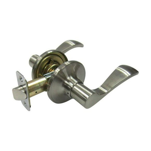 Faultless 5002052 Satin Nickel Metal Passage Lever - 3 Grade Right Handed