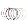 thumbnail image 5 of Unique Bargains 1 Set Hairband Flowers Hair Accessories for Women Purple, Beige, Dark Blue, 5 of 5