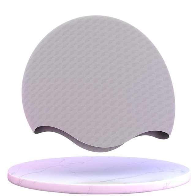 Gorros De Natación Silicon Beach Gorro de Natación Elástico Unisex Impermeable para Deportes Acuáticos (Gris Plateado