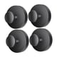 thumbnail image 4 of 4pcs ganchos de taza de succión perchas modernas versátiles versátiles estantes de ducha para la ventana de vidrio bolso de Negro, 4 of 8
