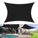 thumbnail image 1 of Toldo impermeable para exteriores, vela de sombra para jardín, patio, coche, lona rectangular para piscina, 1 of 4
