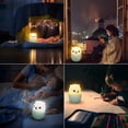 thumbnail image 4 of Luz de noche LED para niños, luz de noche para bebés, lámpara de noche LED recargable por USB con control táctil, lámpara de silicona, regalo para bebé, regalo de cumpleaños, regalo de Navidad, regalo, 4 of 5