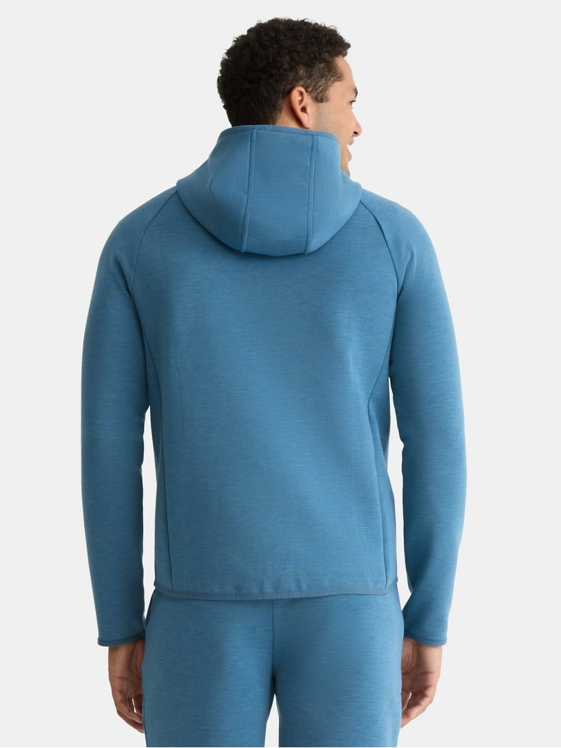 Athletic Works Men's and Big & Tall Fusion Double Knit Full Zip