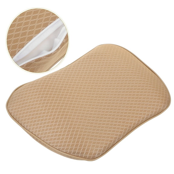 WHAMVOX  Ice Silk Cushion Decorative Covers for Lumbar Booster Seat Baby Beige