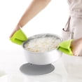thumbnail image 3 of Rejilla para cubiertos de silicona espesada Rejilla para cubiertos de cocina Juego de dos manos para horno de panadería MFZFUKR BST3026105-2, 3 of 6