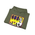thumbnail image 3 of SMA Santa Monica Airlines Rocco Div Yellow Vintage Skate Hoodie Design - S / Military Green, 3 of 4