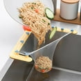 thumbnail image 4 of Cheers US Kitchen sink strainer Filter Sink Strainer Bag sink net Sink Fine Net Mesh Bag Hanging Net Drain Basket Leftovers Soup Sink Garbage Storage Rack Holder with 100 Pcs filters, 4 of 7