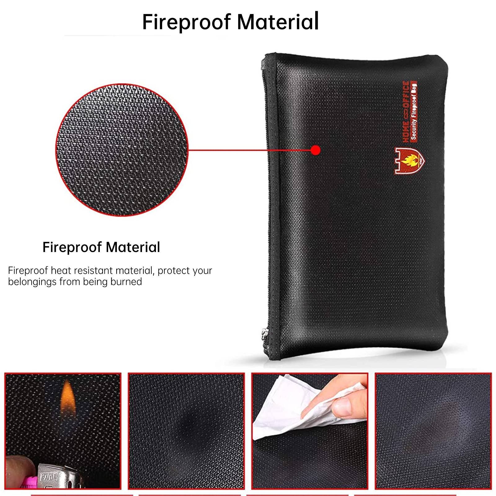 EEEkit Fireproof Document Bags, 2-Pack photo 4
