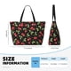 thumbnail image 4 of Fotbe Sweet Red Cherry Bolsa de Viaje para Playa - Resistente al Agua, Bolsa Tote de Gran Capacidad y Ligera con 7 Bolsillos para Mujeres y Hombres, 4 of 7
