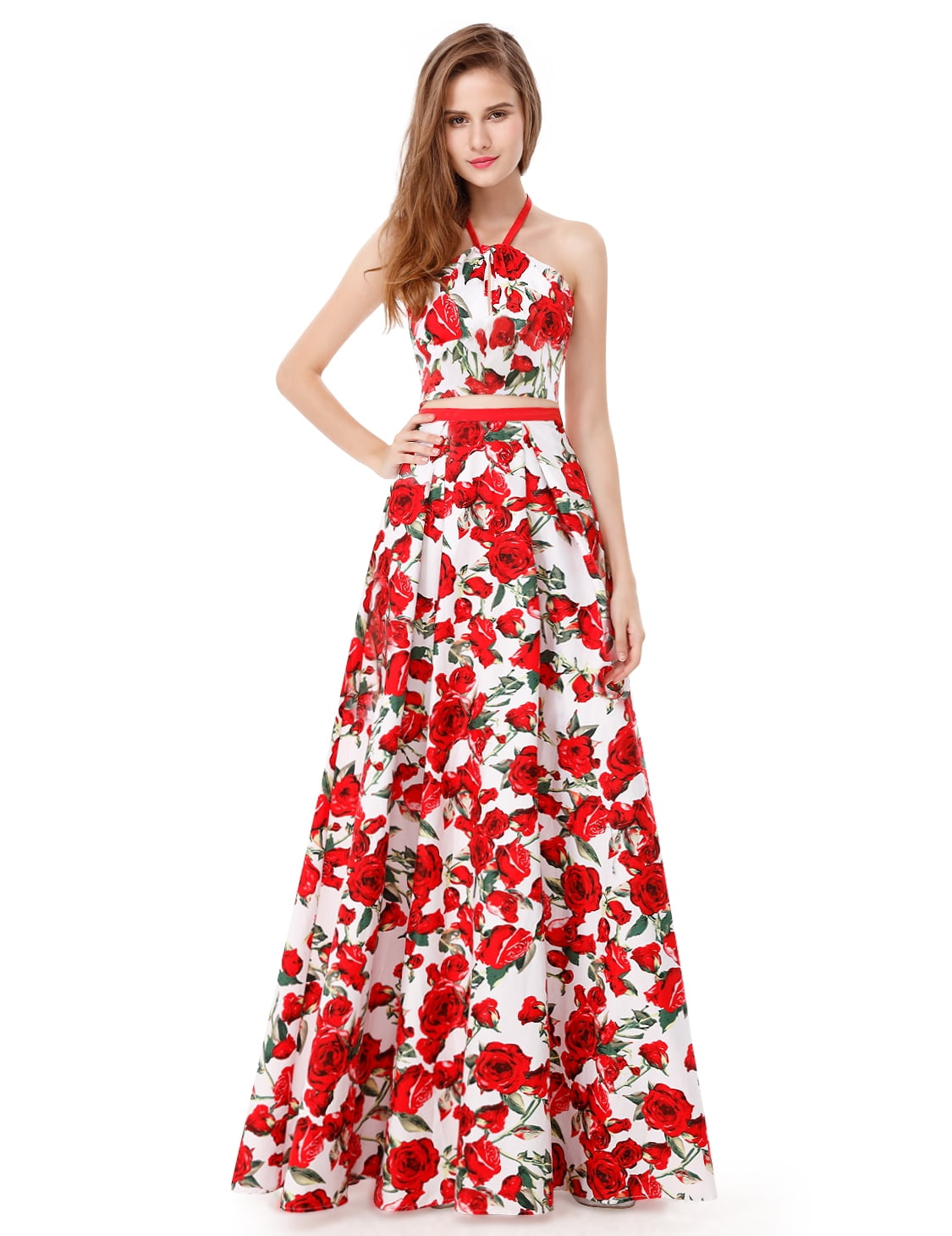 long skirt and top for party