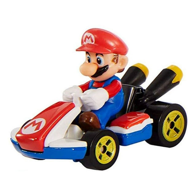 Hot Wheels Mario Kart Mario Diecast Car [No Packaging]