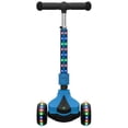 thumbnail image 5 of Jetson Saturn 5+ 3-Wheel Lean-to-steer Kids Kick Scooter with LED Lights, Blue, 5 of 9