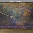 thumbnail image 6 of Ambesonne Outer Space Place Mats Set of 4, Eternity Fantasy, Standard Size, Purple Tan, 6 of 6