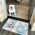thumbnail image 2 of Happy Birthday Cute Puppy Bull Terrier with Cake Gifts Party Hat Doormat Bully Dog Lovers Gifts Idea Indoor Outdoor Welcome Mat - 00029, 2 of 5
