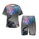 thumbnail image 1 of Balery Elephant Fireworks Celebration Conjunto de Pijama Infantil de Manga Corta con Estampado – Ropa de Dormir de Algodón Suave-X-Large, 1 of 6