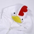 thumbnail image 4 of Bigetiay Halloween Outfit Baby Girl Boy Long Sleeve Chicken Romper Jumpsuit with Hood 2-3 Years Baby Girl Clothes, 4 of 9