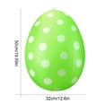 thumbnail image 4 of Pascua Globo Inflable Diy PVC Colo Adorno para () Verde Rojo, 4 of 4