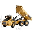 thumbnail image 2 of Vggrvlo Diecast Engineering Construction Vehicles Dump Truck Alloy Boom Truck Collections Room Decoration for Ki-ds, 2 of 7