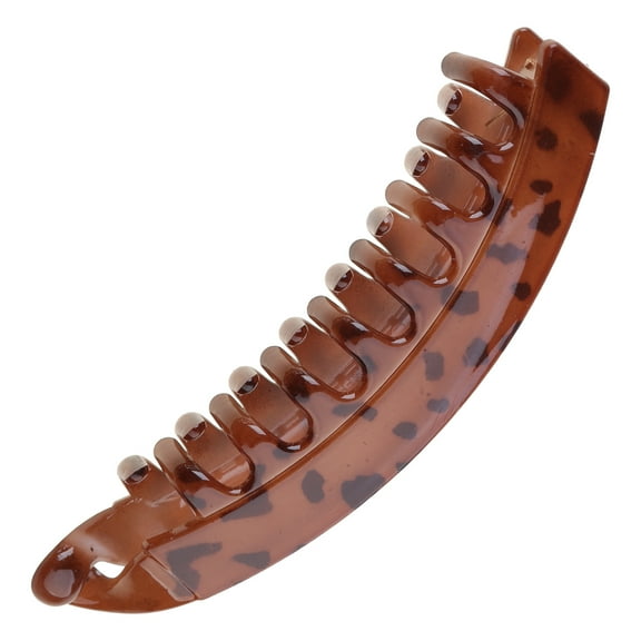 COOLHOOD Vintage Banana Hair Clip Elegant Winter Hair Barrettes Beautiful Girls Hairpin for Thick or Thin Hair