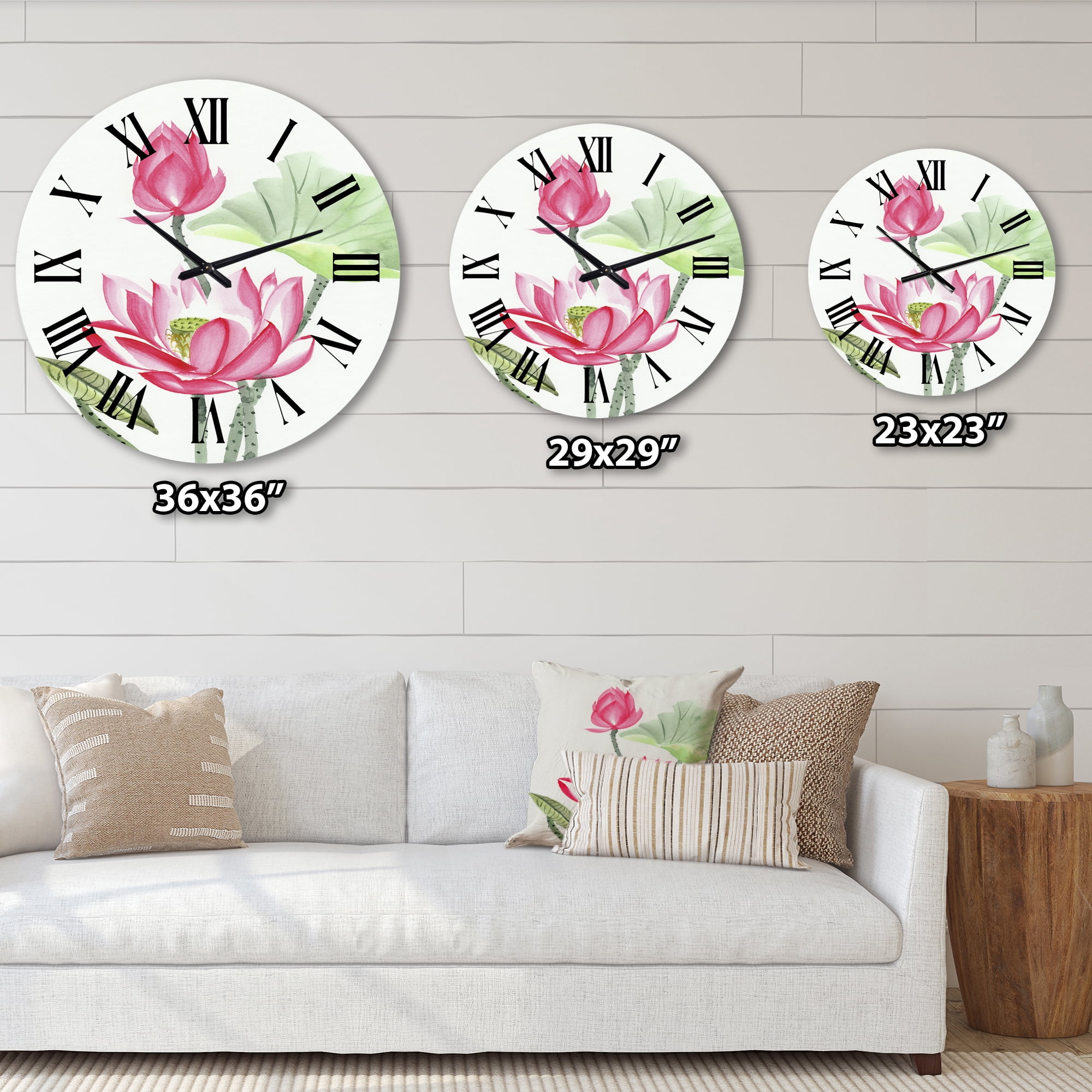 Designart 1 in Traditional Wall Clock