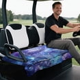 thumbnail image 5 of Uourmeti Golf Cart Seat, Compatible with Sports, Suitable for 2 Passenger Non-slip, Turtle Galaxy Print, 5 of 8
