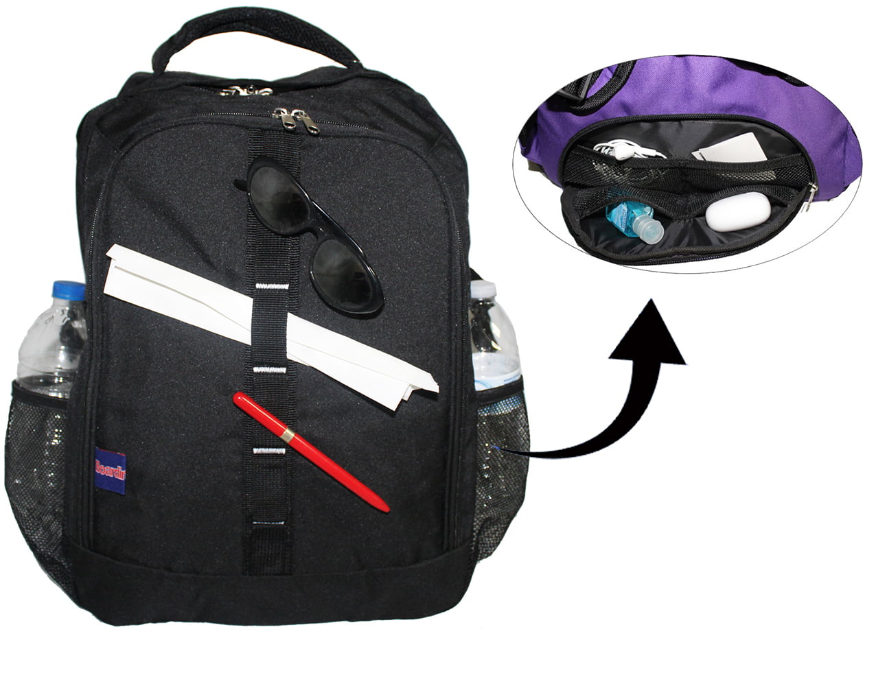 under seat travel backpack