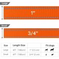 thumbnail image 4 of LAICAIW 6FT Reflective Dog Leash with Soft Padded Handle for Training,Walking Lead for Large & Medium Dog,1 Inch Wide,Orange, 4 of 6