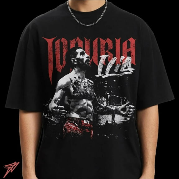 Ilia Topuria Oversized TShirt, Vintage Bootleg MMA