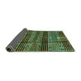 thumbnail image 2 of Ahgly Company Indoor Rectangle Abstract Turquoise Blue Modern Area Rugs, 7' x 10', 2 of 4