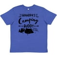 thumbnail image 3 of Inktastic Grandpas Camping Buddy Youth T-Shirt, 3 of 5