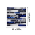 thumbnail image 2 of Rvkxad 10PC Home Decor Tile Stickers, Strong Adhesive Wall Decals for Living Room Kitchen, Wall Stickers Tile Decals Wall Art, 2 of 2