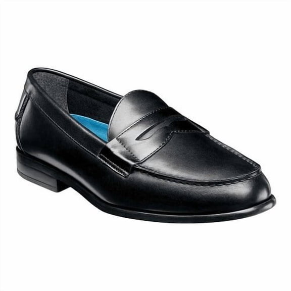 Nunn Bush Drexel Moc Toe Penny Loafer Dress Shoes Black 84744-001