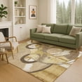 thumbnail image 6 of Addison Rugs Chantille Indoor/Outdoor Contemporary Novelty Gold Machine Washable Rectangle Rug, 3' x 5', 6 of 8