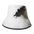 thumbnail image 1 of Gorro de fieltro shamjiam para sauna Gorro de protección para la cabeza tradicional resistente Blanco, 1 of 8