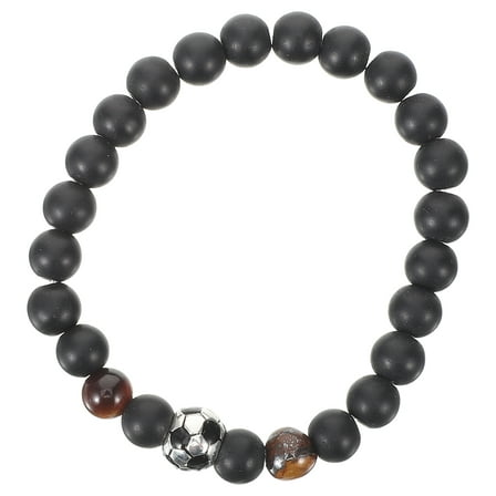 Homoyoyo Natural Stone Beaded Bracelet for Men, Stylish Wrist Jewelry with Themed Design, and Comfortable