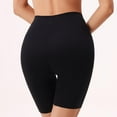thumbnail image 5 of SWSMCLT Women's Tummy Control Shapewear Shorts High Waisted Tight Slimming Firm Body Shaper Mid Thigh Soft Shaper Black Medium, 5 of 5