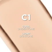 LOreal Paris True Match Cream Foundation Makeup, C1 Cool Light, 1 fl oz