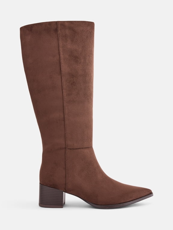 Women's Tall Block Heel Boots