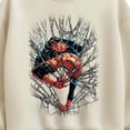 thumbnail image 2 of Marvel - Spider-Man Webs Render - Women's Oversized Fleece Crew Sweatshirt, 2 of 4