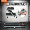 thumbnail image 3 of VEVOR 2 in 1 Z Creeper Seat Rolling Chair Auto Mechanics Shop Garage Work Stool VEVOR Super Brand Day, 3 of 10